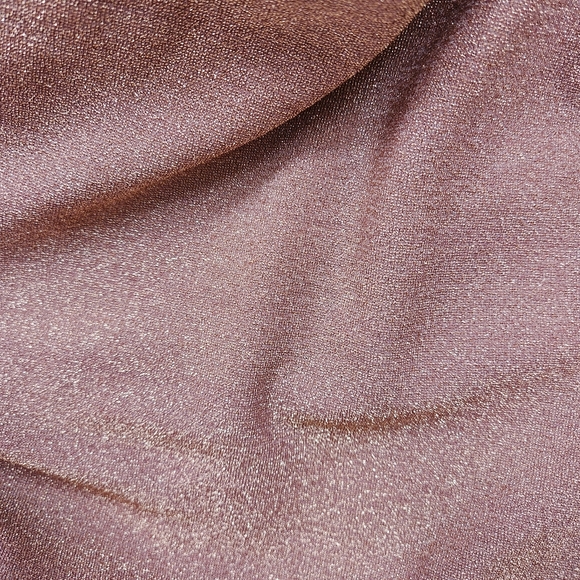 Speechless Dusty Rose Glitter Blouson Dress - Picture 5 of 5